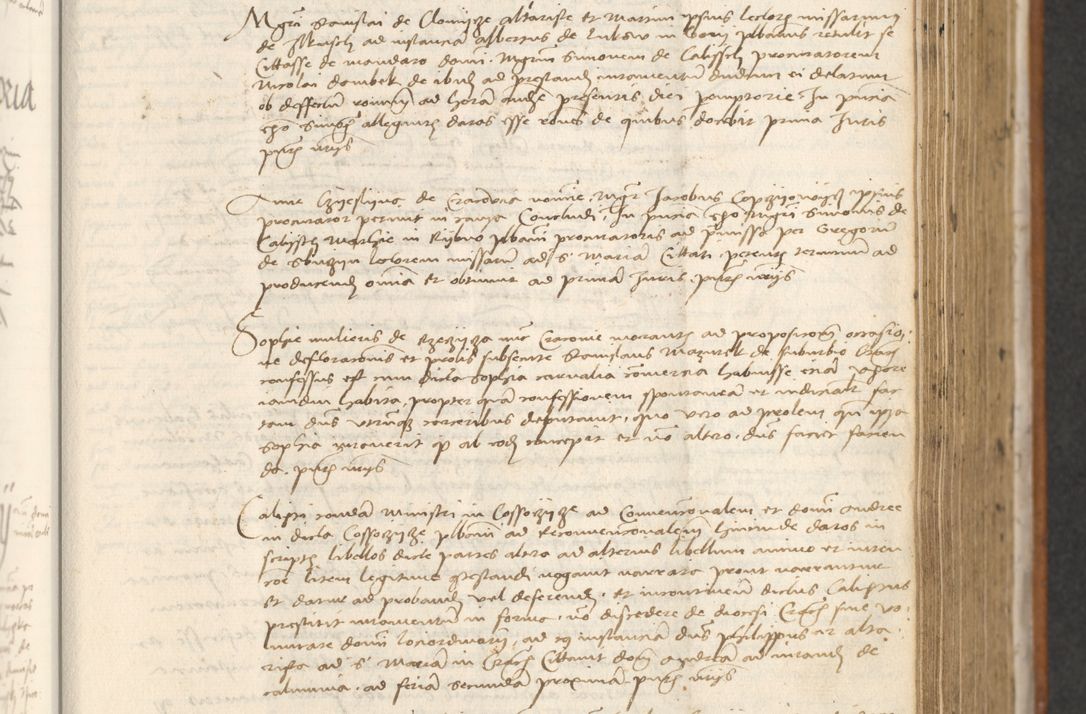 Zdjęcie nr 579 dla obiektu archiwalnego: [Acta actorum officialia coram Thoma Roznowski]