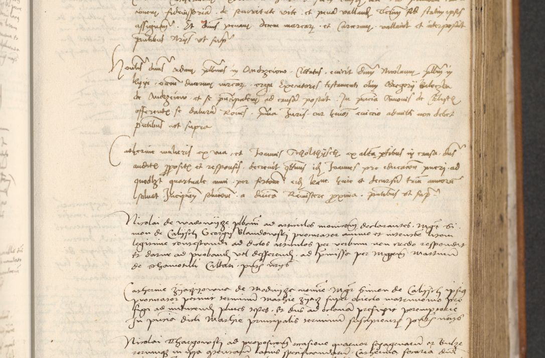 Zdjęcie nr 573 dla obiektu archiwalnego: [Acta actorum officialia coram Thoma Roznowski]