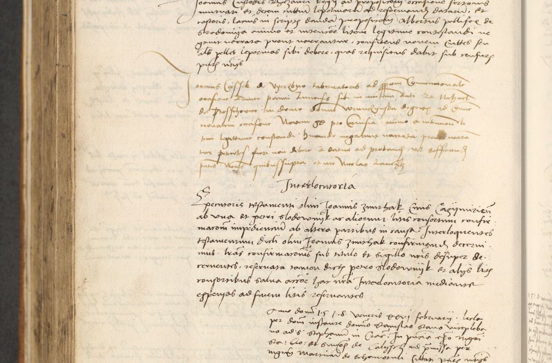 Zdjęcie nr 574 dla obiektu archiwalnego: [Acta actorum officialia coram Thoma Roznowski]