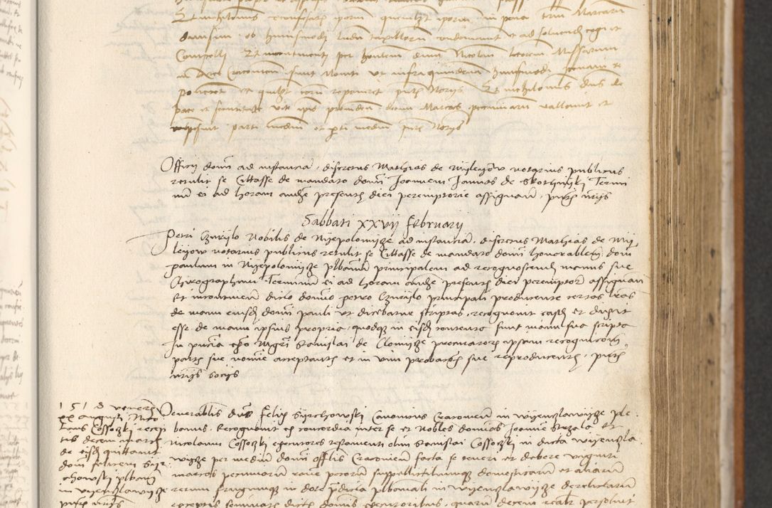 Zdjęcie nr 575 dla obiektu archiwalnego: [Acta actorum officialia coram Thoma Roznowski]