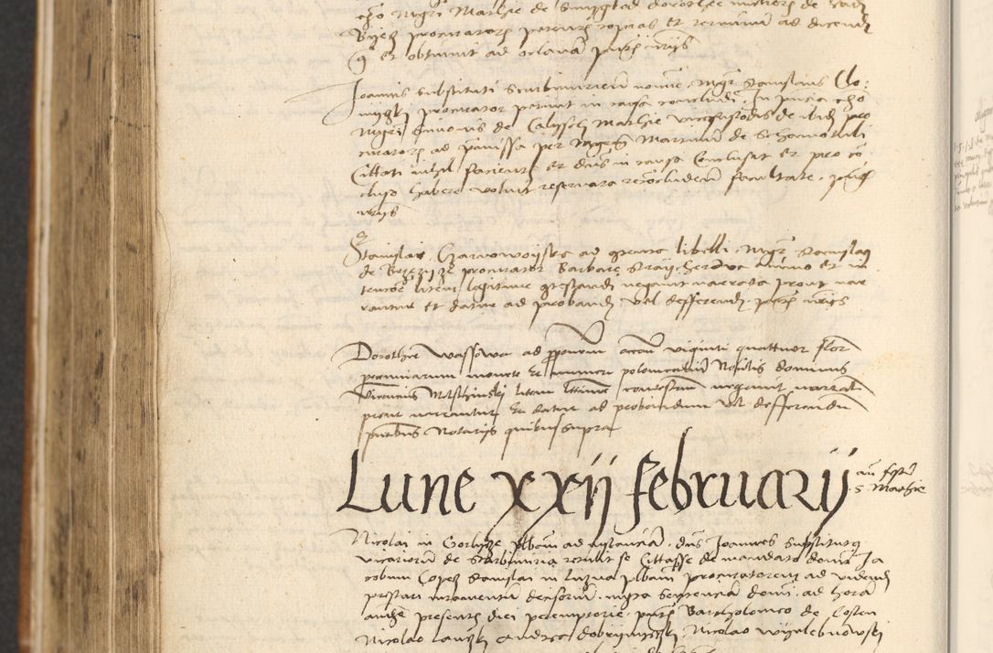 Zdjęcie nr 570 dla obiektu archiwalnego: [Acta actorum officialia coram Thoma Roznowski]