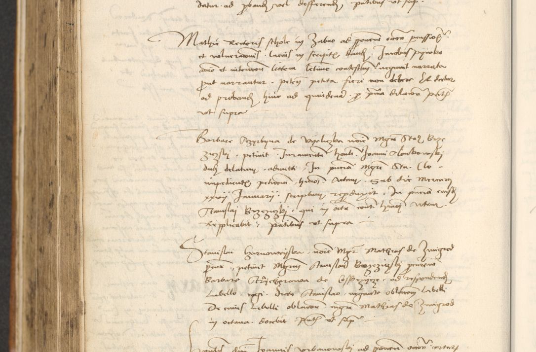 Zdjęcie nr 566 dla obiektu archiwalnego: [Acta actorum officialia coram Thoma Roznowski]