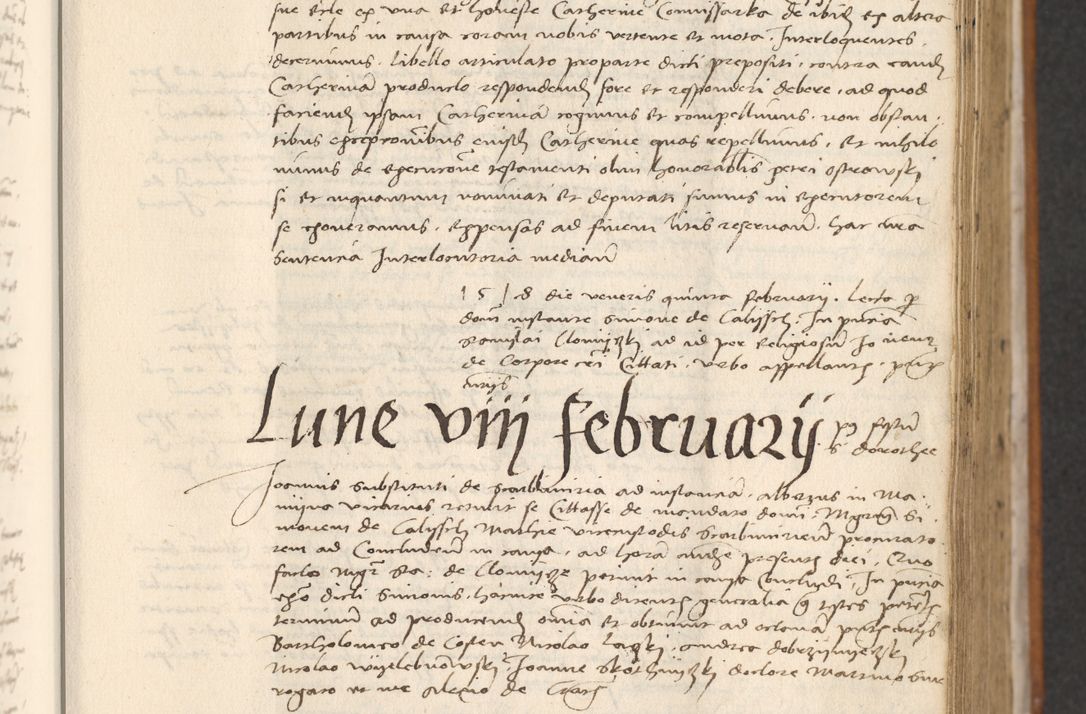 Zdjęcie nr 559 dla obiektu archiwalnego: [Acta actorum officialia coram Thoma Roznowski]