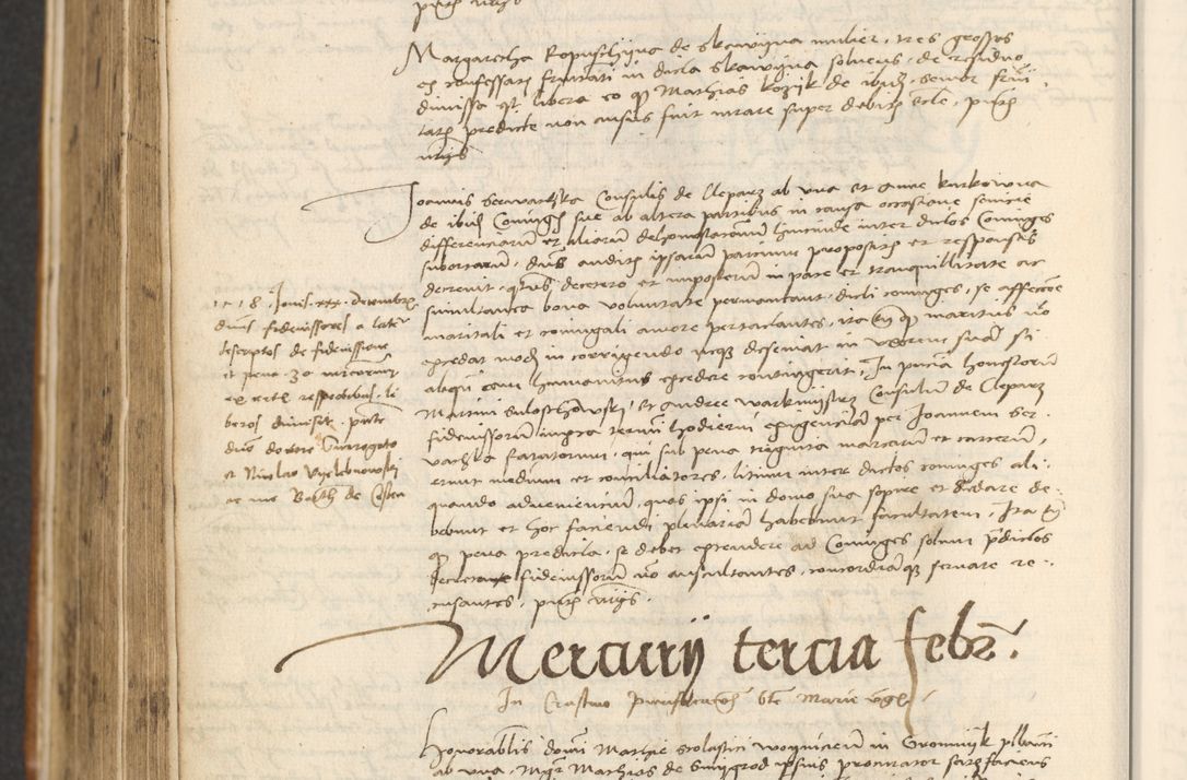 Zdjęcie nr 554 dla obiektu archiwalnego: [Acta actorum officialia coram Thoma Roznowski]