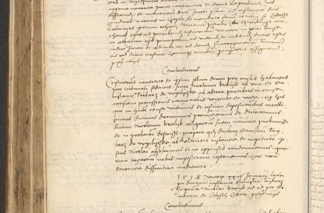 Zdjęcie nr 550 dla obiektu archiwalnego: [Acta actorum officialia coram Thoma Roznowski]