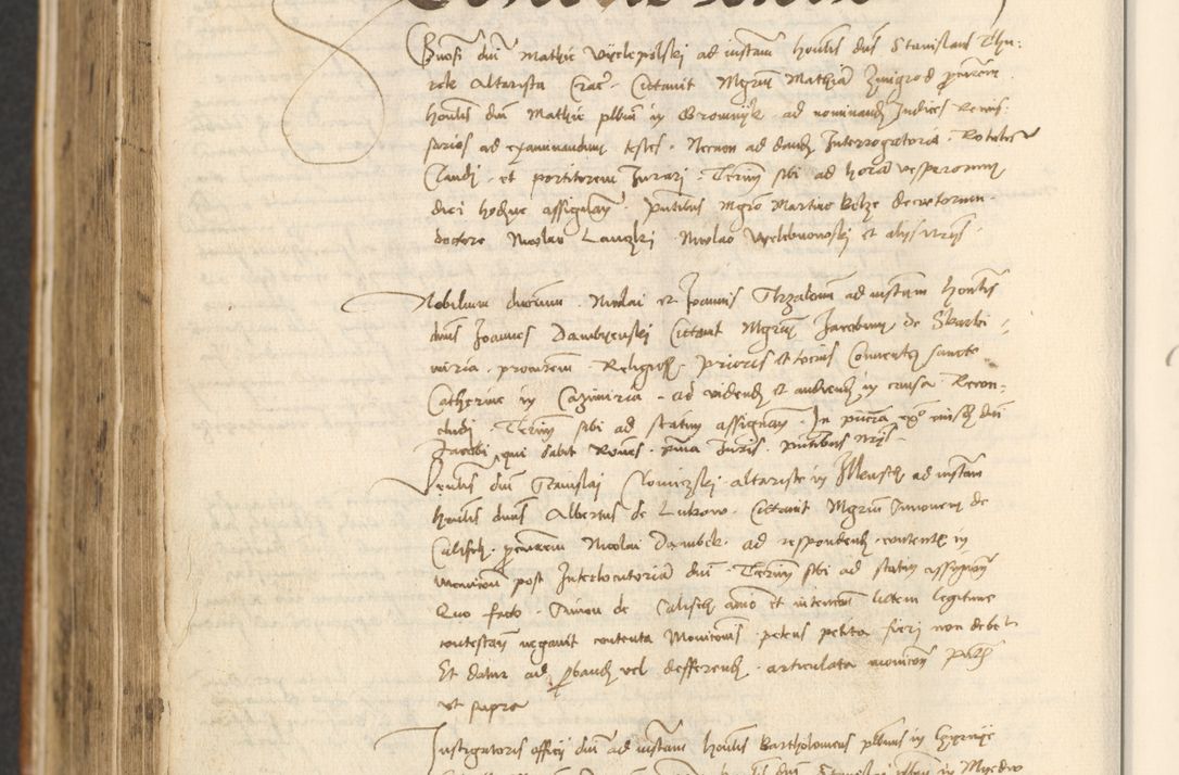 Zdjęcie nr 546 dla obiektu archiwalnego: [Acta actorum officialia coram Thoma Roznowski]