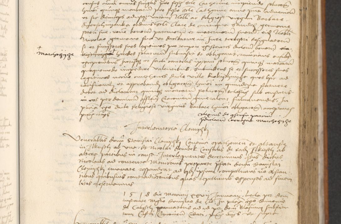 Zdjęcie nr 545 dla obiektu archiwalnego: [Acta actorum officialia coram Thoma Roznowski]