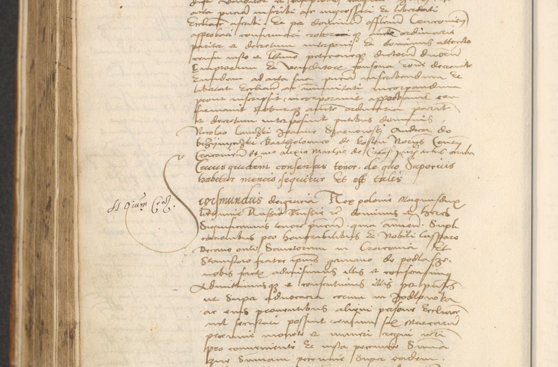 Zdjęcie nr 542 dla obiektu archiwalnego: [Acta actorum officialia coram Thoma Roznowski]