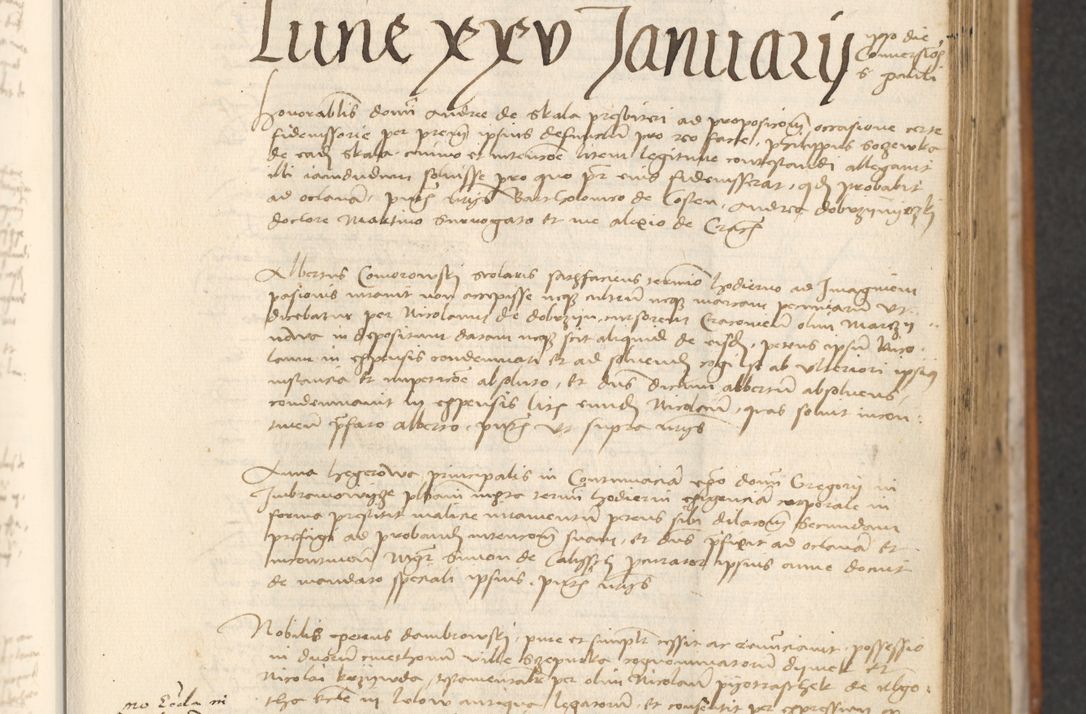 Zdjęcie nr 539 dla obiektu archiwalnego: [Acta actorum officialia coram Thoma Roznowski]