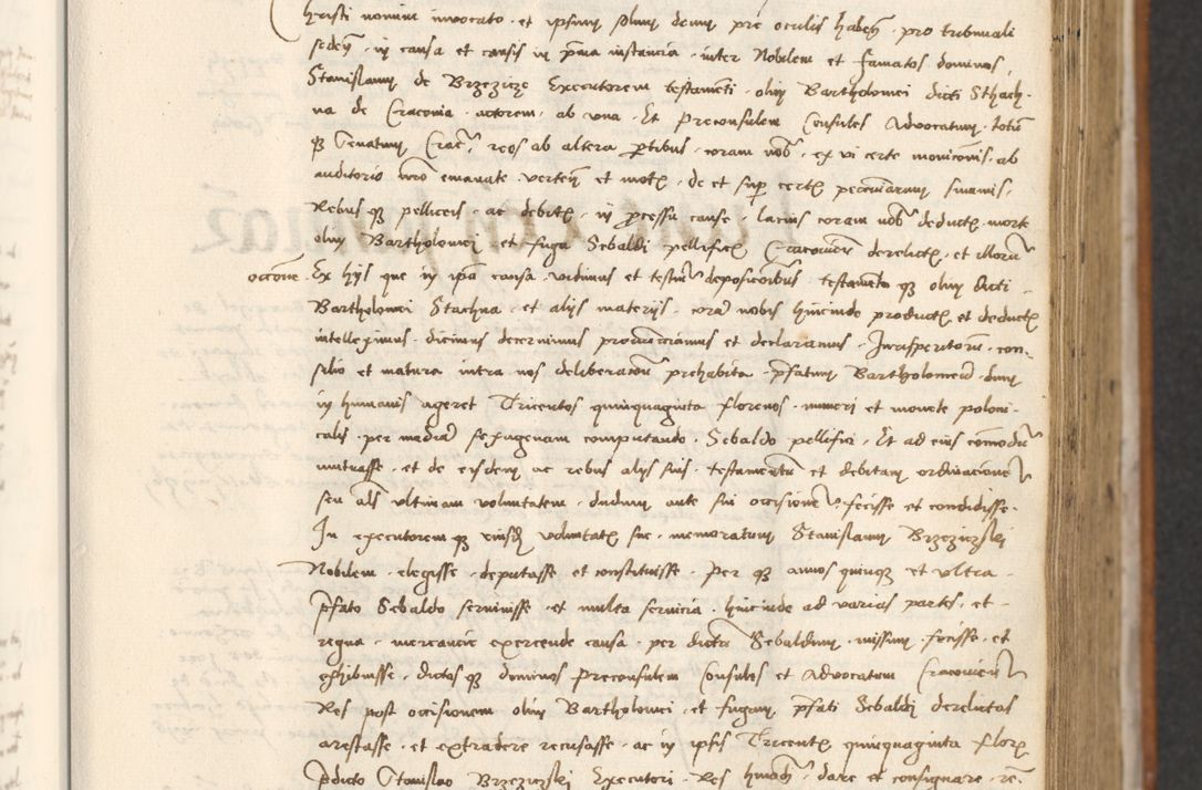 Zdjęcie nr 535 dla obiektu archiwalnego: [Acta actorum officialia coram Thoma Roznowski]