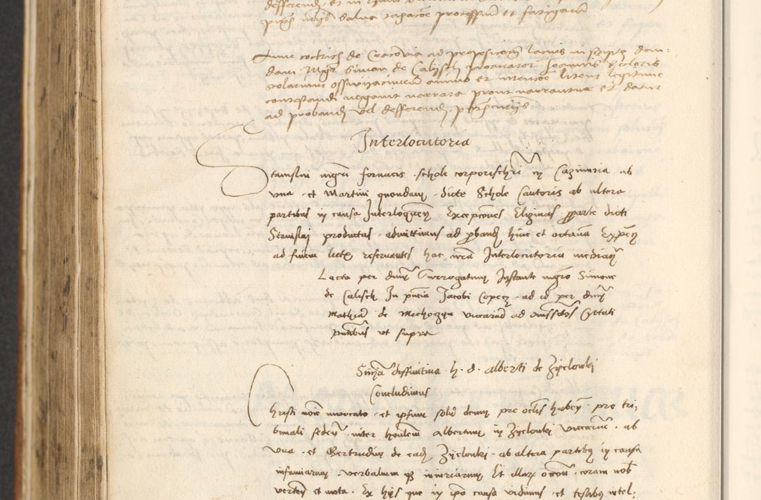 Zdjęcie nr 534 dla obiektu archiwalnego: [Acta actorum officialia coram Thoma Roznowski]