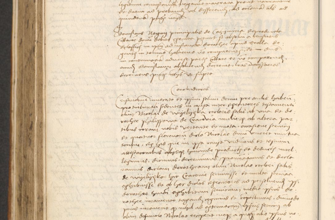 Zdjęcie nr 524 dla obiektu archiwalnego: [Acta actorum officialia coram Thoma Roznowski]