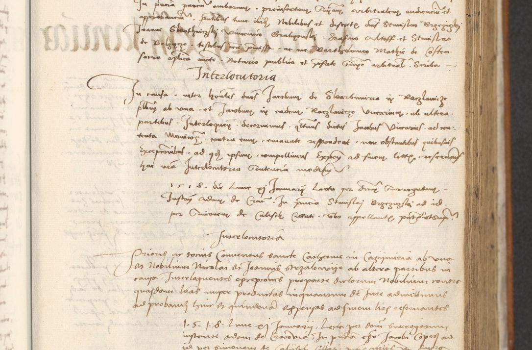 Zdjęcie nr 521 dla obiektu archiwalnego: [Acta actorum officialia coram Thoma Roznowski]