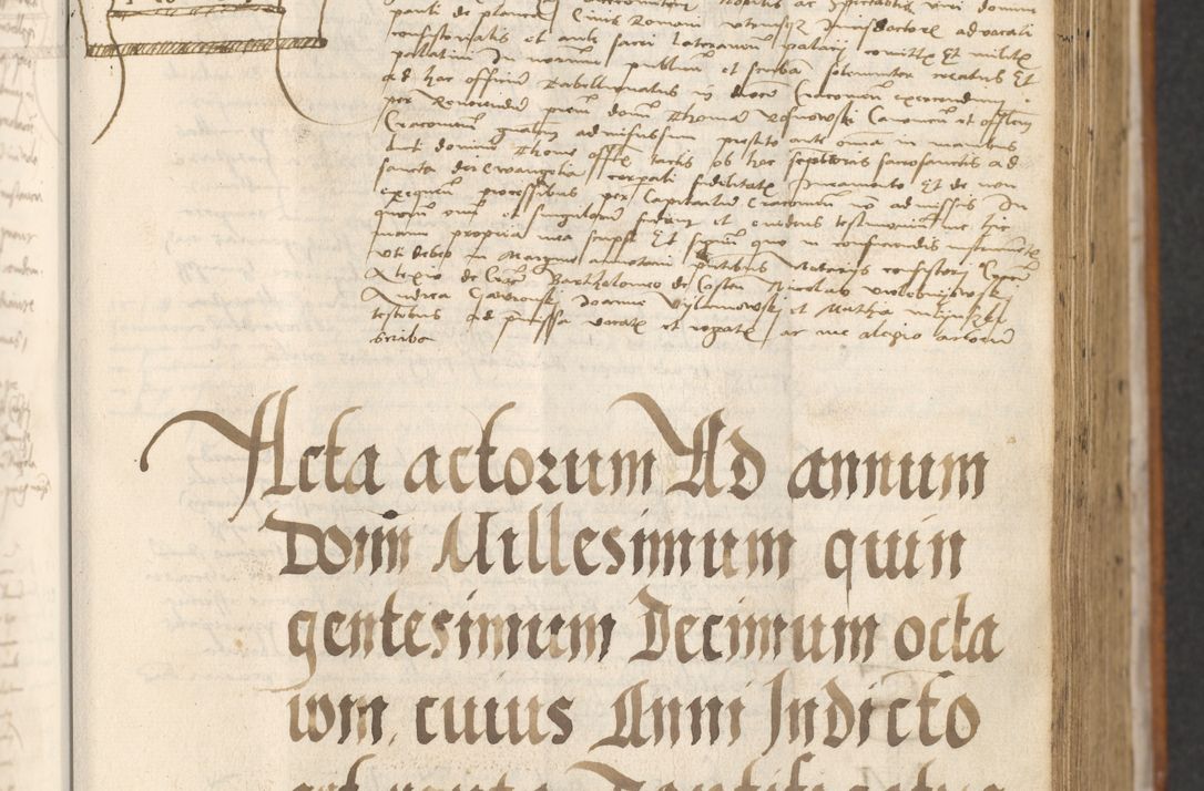 Zdjęcie nr 511 dla obiektu archiwalnego: [Acta actorum officialia coram Thoma Roznowski]