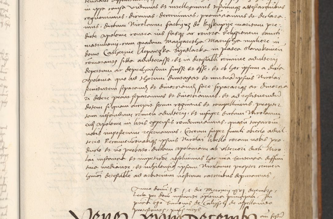 Zdjęcie nr 501 dla obiektu archiwalnego: [Acta actorum officialia coram Thoma Roznowski]