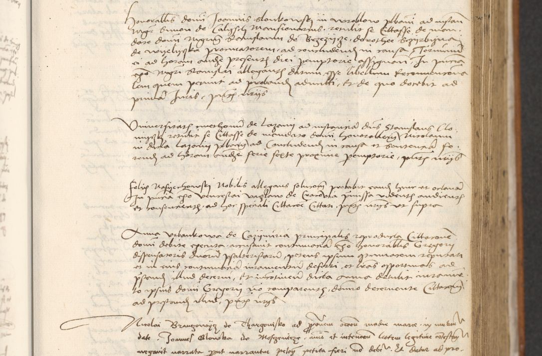 Zdjęcie nr 499 dla obiektu archiwalnego: [Acta actorum officialia coram Thoma Roznowski]