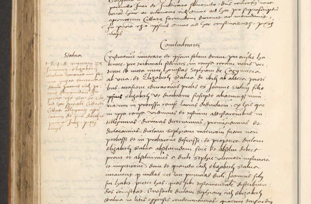 Zdjęcie nr 494 dla obiektu archiwalnego: [Acta actorum officialia coram Thoma Roznowski]