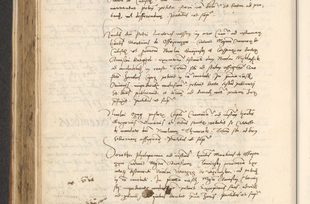 Zdjęcie nr 480 dla obiektu archiwalnego: [Acta actorum officialia coram Thoma Roznowski]