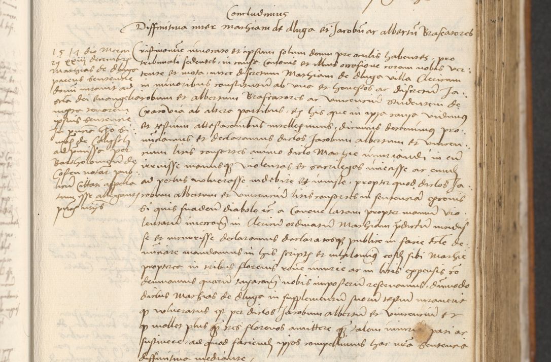 Zdjęcie nr 445 dla obiektu archiwalnego: [Acta actorum officialia coram Thoma Roznowski]