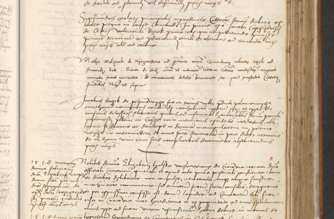 Zdjęcie nr 441 dla obiektu archiwalnego: [Acta actorum officialia coram Thoma Roznowski]