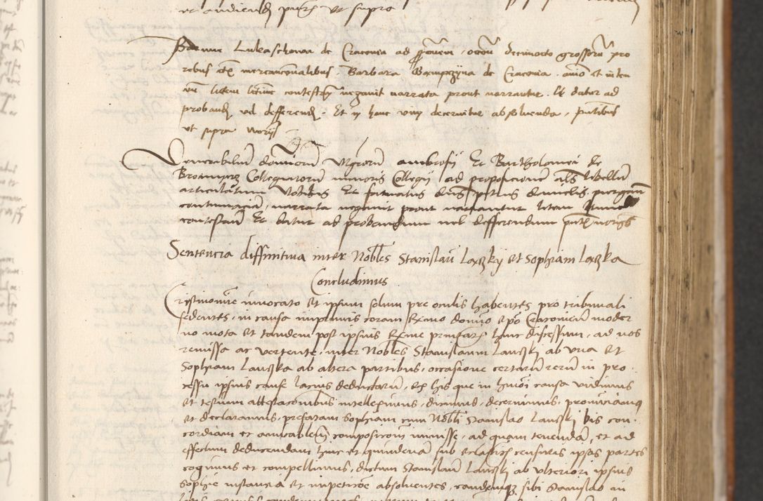 Zdjęcie nr 439 dla obiektu archiwalnego: [Acta actorum officialia coram Thoma Roznowski]