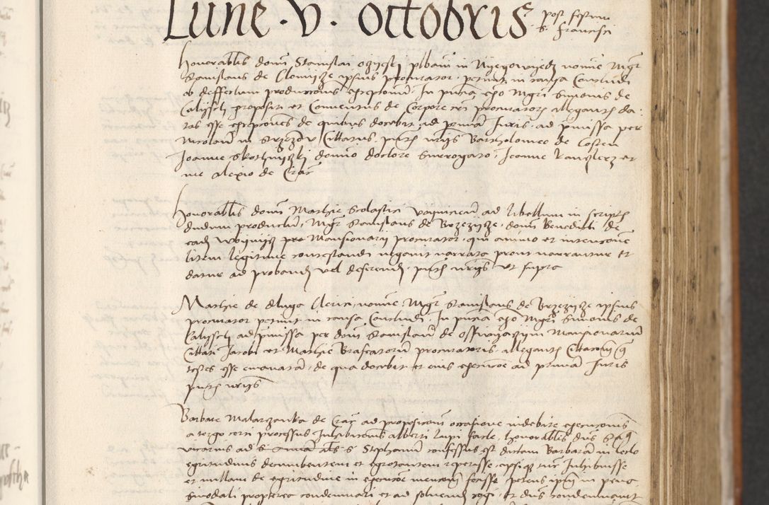 Zdjęcie nr 417 dla obiektu archiwalnego: [Acta actorum officialia coram Thoma Roznowski]