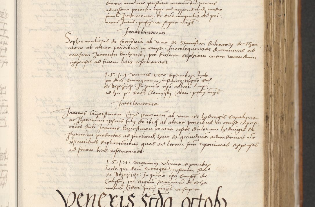 Zdjęcie nr 413 dla obiektu archiwalnego: [Acta actorum officialia coram Thoma Roznowski]