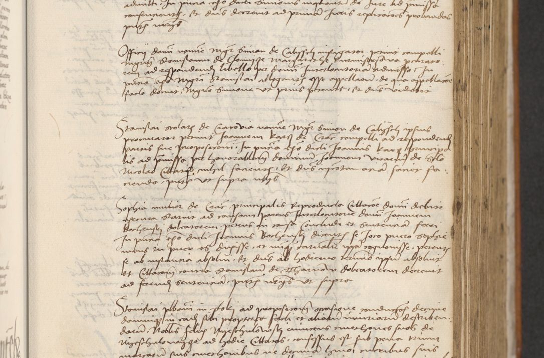 Zdjęcie nr 411 dla obiektu archiwalnego: [Acta actorum officialia coram Thoma Roznowski]