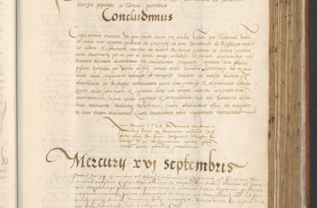 Zdjęcie nr 395 dla obiektu archiwalnego: [Acta actorum officialia coram Thoma Roznowski]