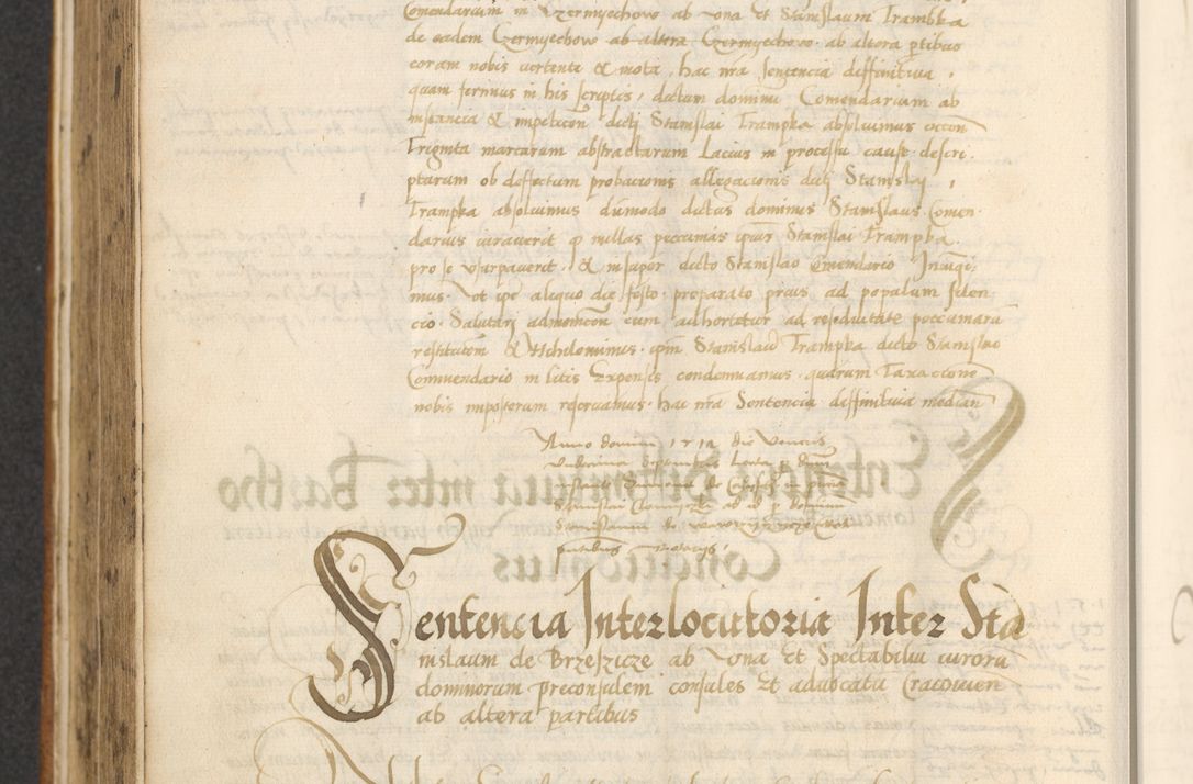 Zdjęcie nr 394 dla obiektu archiwalnego: [Acta actorum officialia coram Thoma Roznowski]