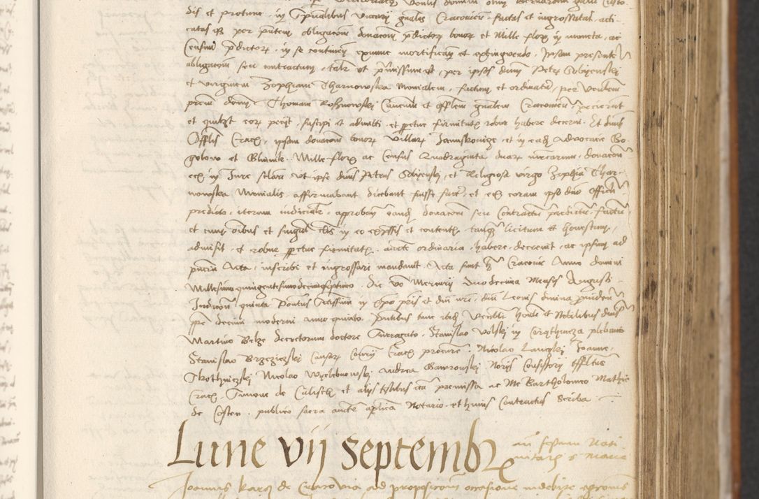 Zdjęcie nr 385 dla obiektu archiwalnego: [Acta actorum officialia coram Thoma Roznowski]