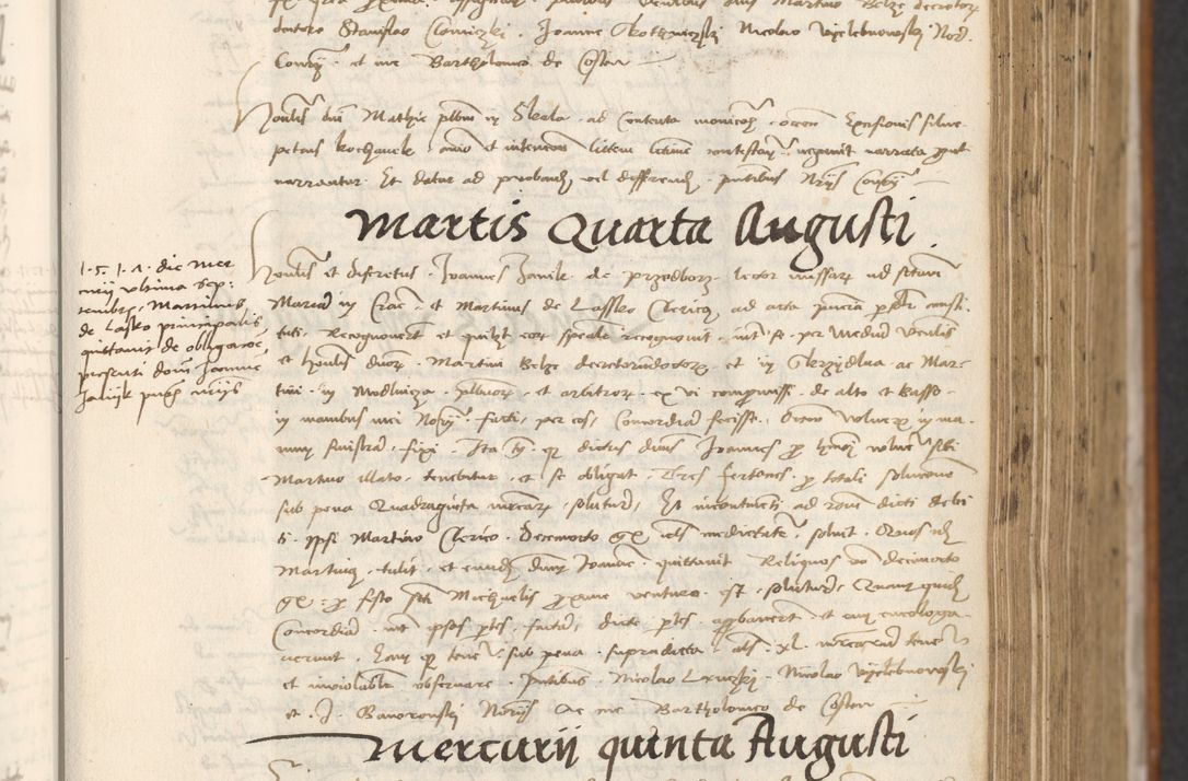 Zdjęcie nr 357 dla obiektu archiwalnego: [Acta actorum officialia coram Thoma Roznowski]