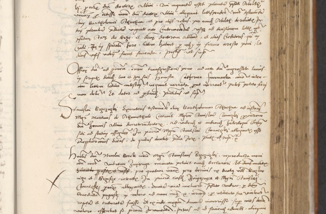 Zdjęcie nr 335 dla obiektu archiwalnego: [Acta actorum officialia coram Thoma Roznowski]