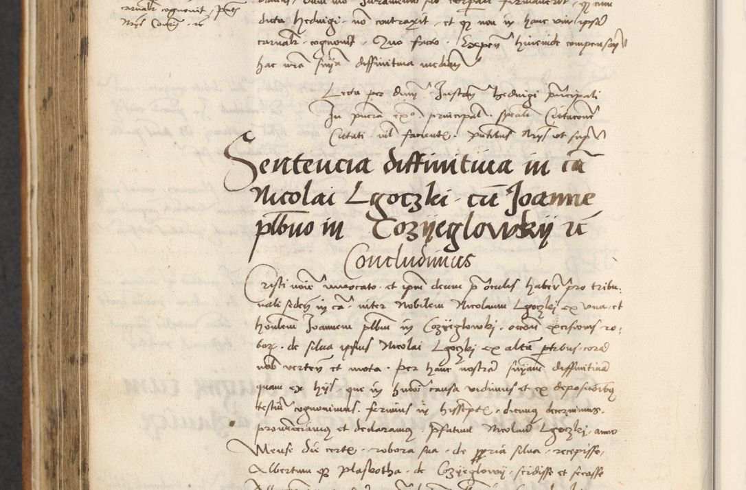 Zdjęcie nr 318 dla obiektu archiwalnego: [Acta actorum officialia coram Thoma Roznowski]