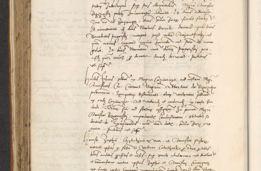 Zdjęcie nr 316 dla obiektu archiwalnego: [Acta actorum officialia coram Thoma Roznowski]