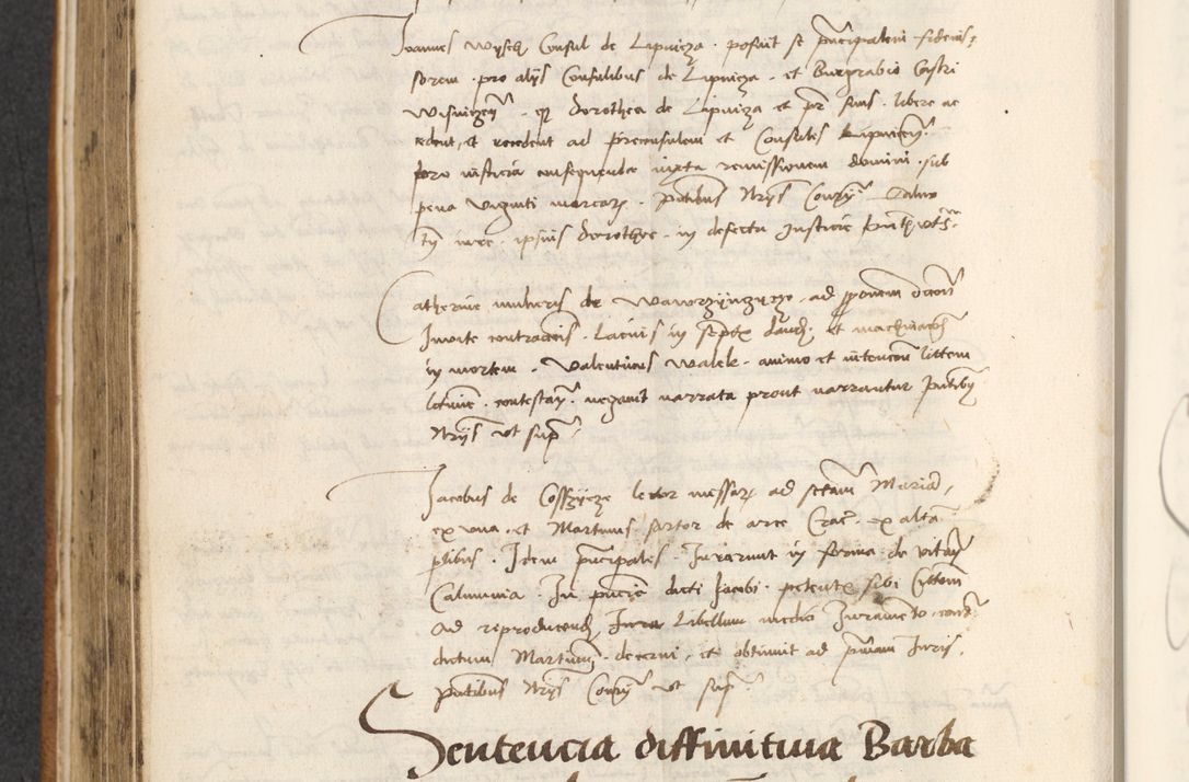 Zdjęcie nr 310 dla obiektu archiwalnego: [Acta actorum officialia coram Thoma Roznowski]