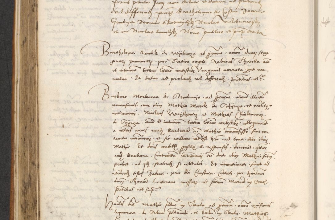 Zdjęcie nr 306 dla obiektu archiwalnego: [Acta actorum officialia coram Thoma Roznowski]