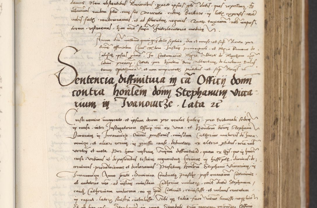 Zdjęcie nr 301 dla obiektu archiwalnego: [Acta actorum officialia coram Thoma Roznowski]