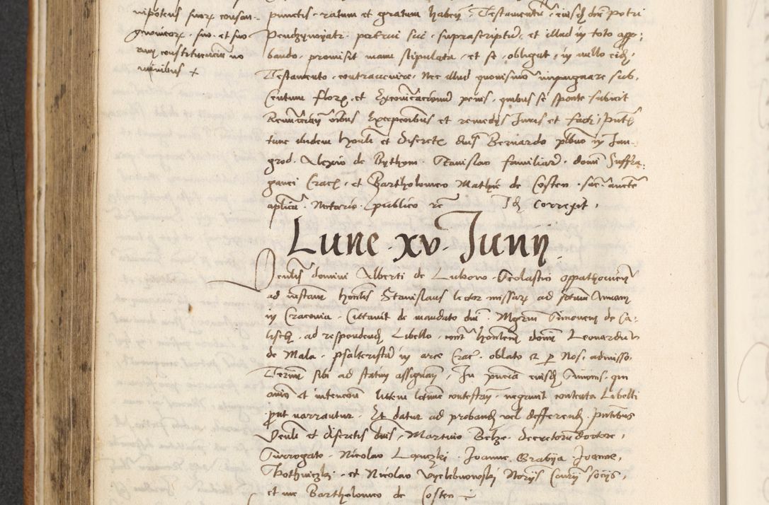 Zdjęcie nr 298 dla obiektu archiwalnego: [Acta actorum officialia coram Thoma Roznowski]