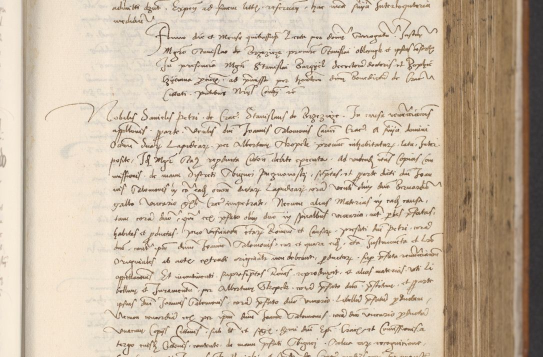 Zdjęcie nr 289 dla obiektu archiwalnego: [Acta actorum officialia coram Thoma Roznowski]