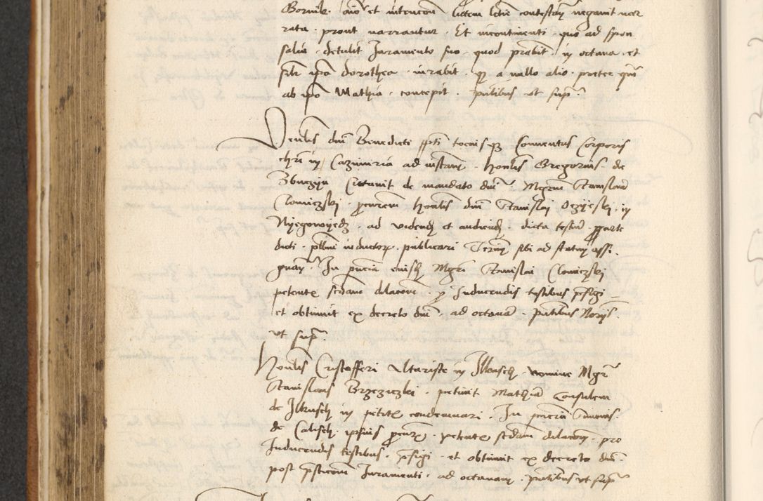 Zdjęcie nr 282 dla obiektu archiwalnego: [Acta actorum officialia coram Thoma Roznowski]