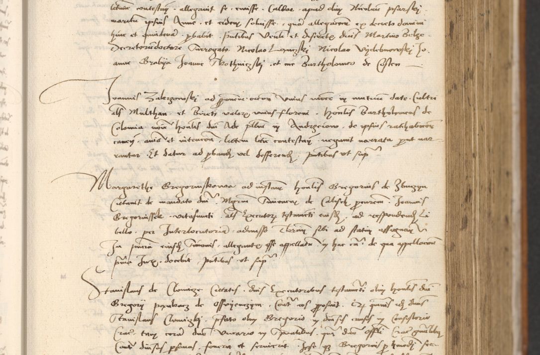 Zdjęcie nr 281 dla obiektu archiwalnego: [Acta actorum officialia coram Thoma Roznowski]