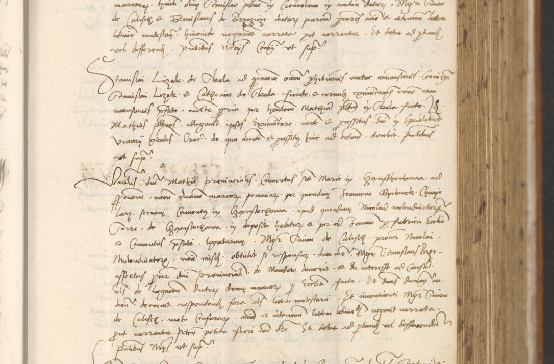 Zdjęcie nr 273 dla obiektu archiwalnego: [Acta actorum officialia coram Thoma Roznowski]