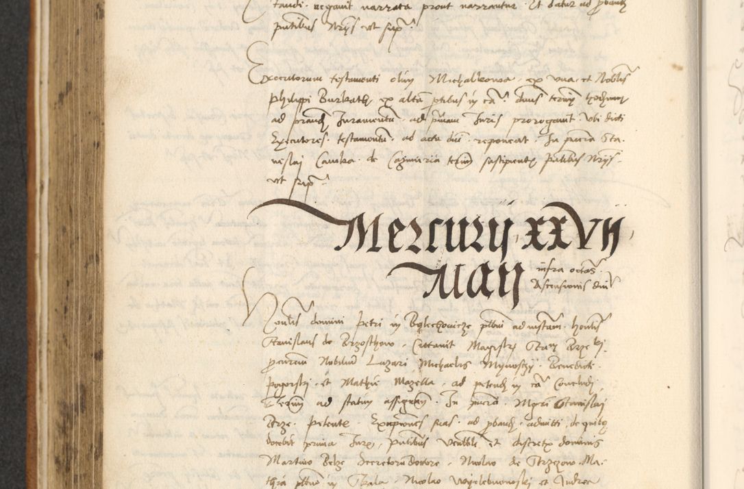 Zdjęcie nr 272 dla obiektu archiwalnego: [Acta actorum officialia coram Thoma Roznowski]