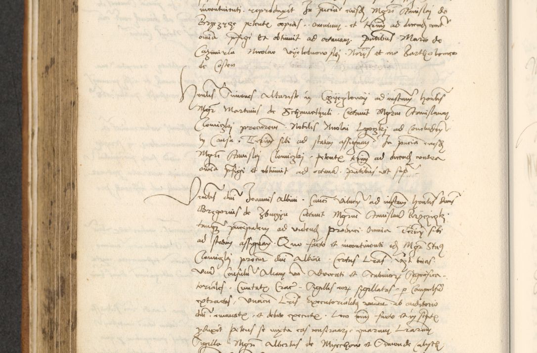 Zdjęcie nr 270 dla obiektu archiwalnego: [Acta actorum officialia coram Thoma Roznowski]