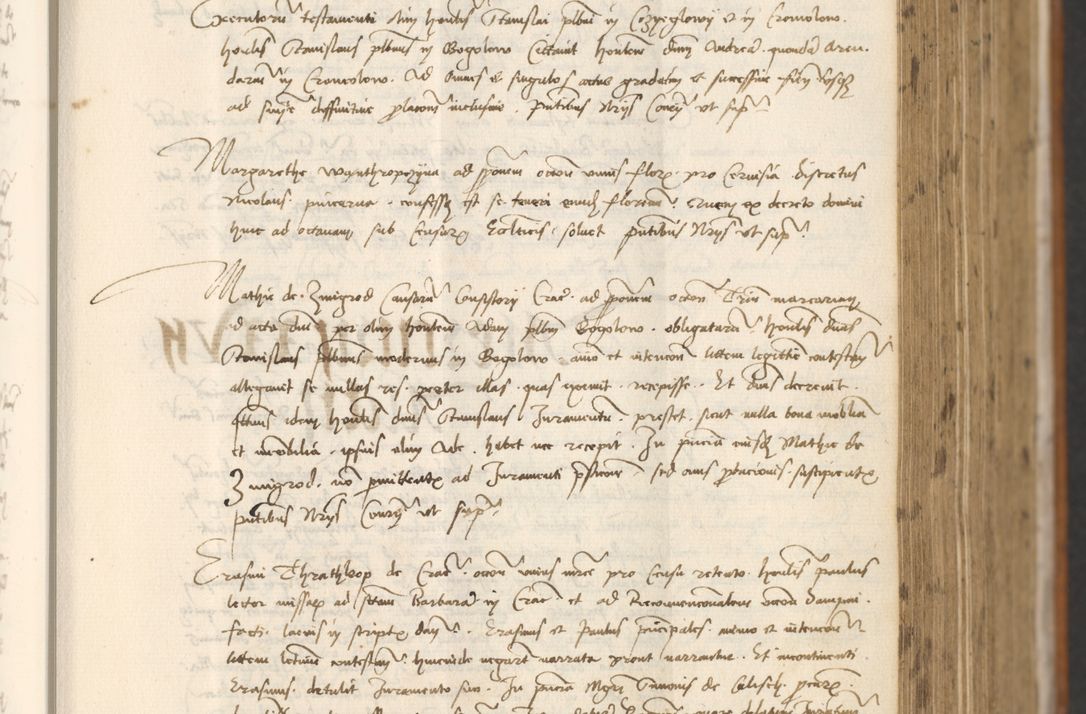 Zdjęcie nr 271 dla obiektu archiwalnego: [Acta actorum officialia coram Thoma Roznowski]