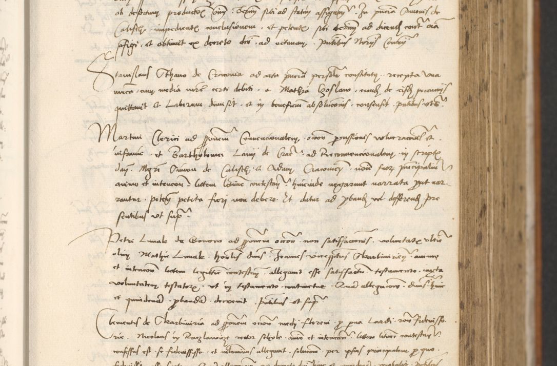 Zdjęcie nr 269 dla obiektu archiwalnego: [Acta actorum officialia coram Thoma Roznowski]