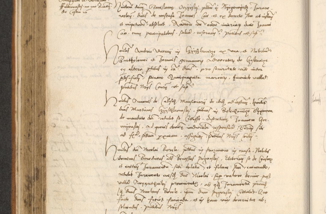 Zdjęcie nr 264 dla obiektu archiwalnego: [Acta actorum officialia coram Thoma Roznowski]