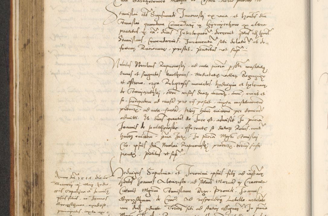 Zdjęcie nr 250 dla obiektu archiwalnego: [Acta actorum officialia coram Thoma Roznowski]