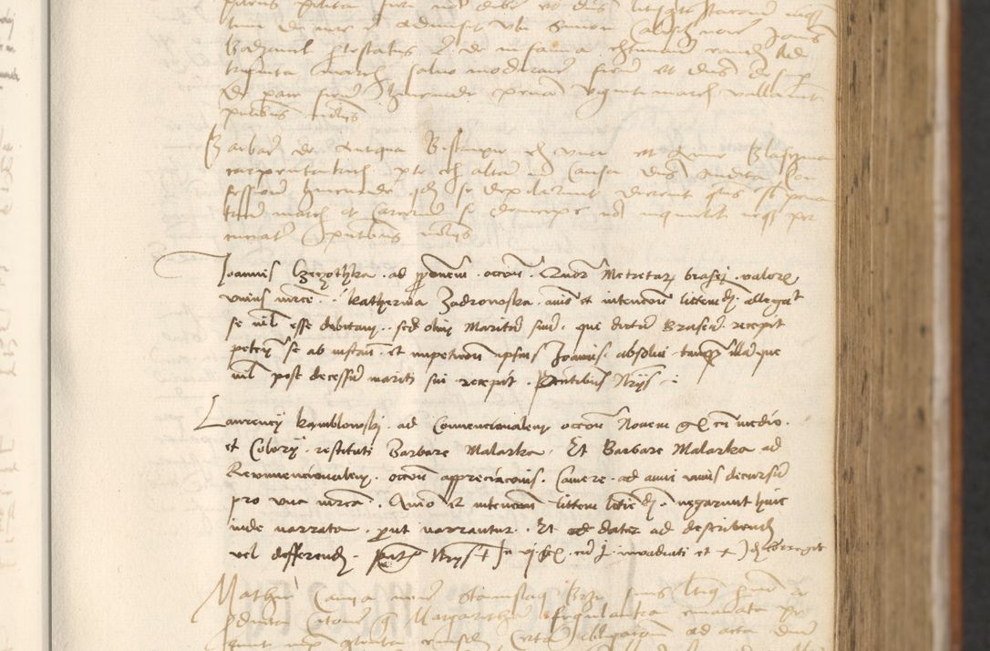 Zdjęcie nr 197 dla obiektu archiwalnego: [Acta actorum officialia coram Thoma Roznowski]